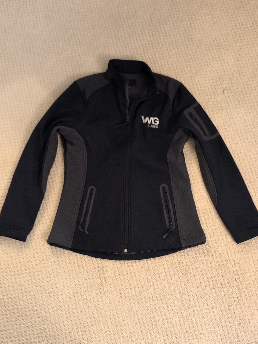 Women's Navy And Gray Softshell Jacket